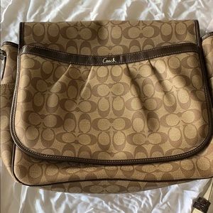 Coach diaper bag
